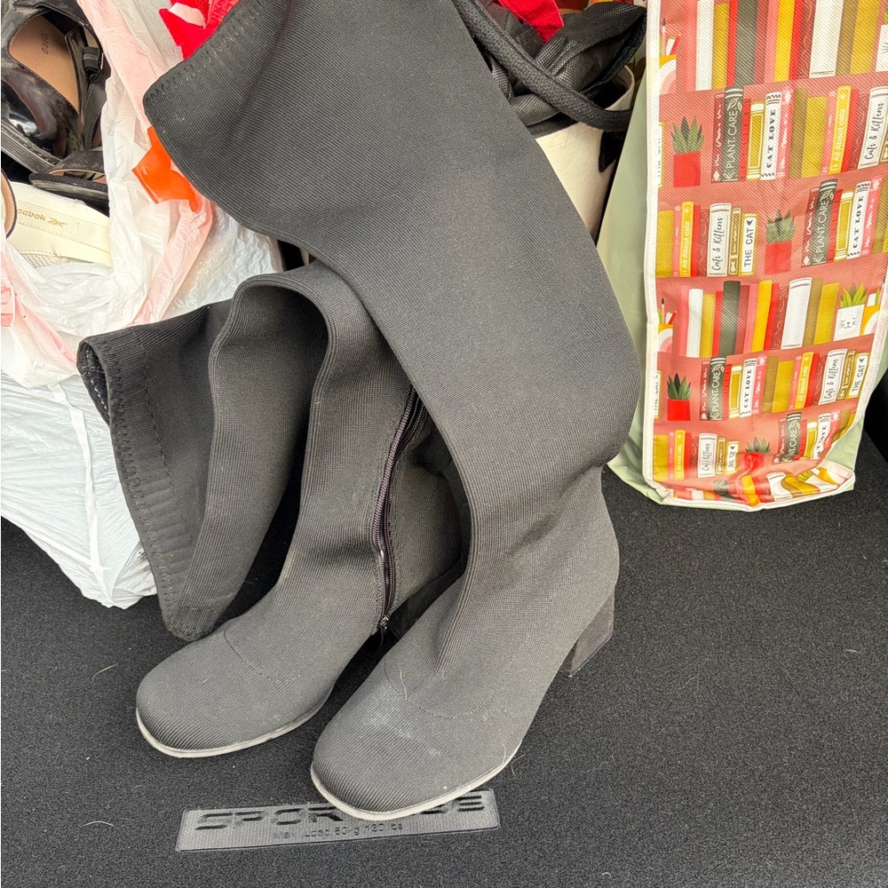 Torrid Elegant Black Heeled Boots